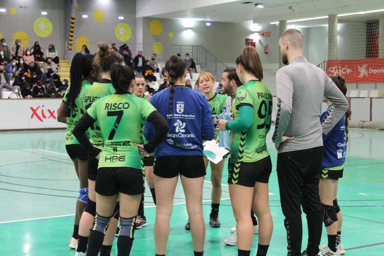 Imagen del partido de este miércoles/Unicaja Banco Gijón.